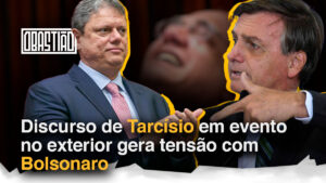 A participação do governador Tarcísio de Freitas em um evento em Portugal gerou uma forte tensão com Jair Bolsonaro.