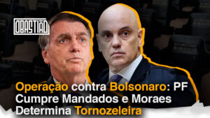 Polícia Federal realiza operação contra Bolsonaro, com tornozeleira eletrônica e busca na sede do PL em Brasília.