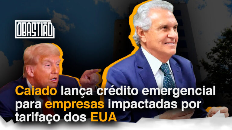 Ronaldo Caiado anuncia crédito emergencial em coletiva sobre tarifaço dos EUA