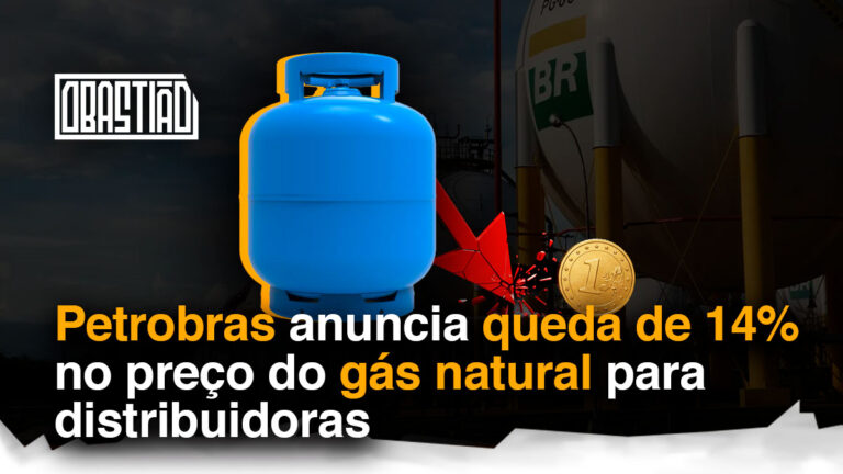 Petrobras anuncia queda de 14% no preço do gás natural - Posto de GNV no RJ