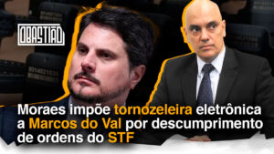 Tornozeleira eletrônica a Marcos do Val imposta por Moraes após desobediência ao STF